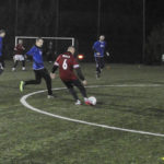 Hala w grudniowej scenerii