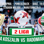 Przedsprzedaż na mecz Radomiak – MKS Kluczbork
