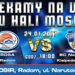 Rosa w niedzielę zagra ze Stelmetem